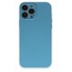 Newface iPhone 13 Pro Kılıf Nano içi Kadife Silikon - Mavi Newface iPhone 13 Pro Kılıf Nano içi Kadife Silikon - Mavi