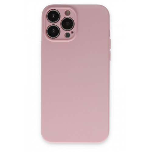 Newface iPhone 13 Pro Kılıf Nano içi Kadife Silikon - Pembe Newface iPhone 13 Pro Kılıf Nano içi Kadife Silikon - Pembe