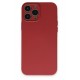 Newface iPhone 13 Pro Kılıf Nano içi Kadife Silikon - Kiremit Newface iPhone 13 Pro Kılıf Nano içi Kadife Silikon - Kiremit