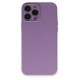 Newface iPhone 13 Pro Kılıf Nano içi Kadife Silikon - Koyu Lila Newface iPhone 13 Pro Kılıf Nano içi Kadife Silikon - Koyu Lila