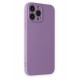 Newface iPhone 13 Pro Kılıf Nano içi Kadife Silikon - Koyu Lila Newface iPhone 13 Pro Kılıf Nano içi Kadife Silikon - Koyu Lila