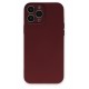 Newface iPhone 13 Pro Kılıf Nano içi Kadife Silikon - Bordo Newface iPhone 13 Pro Kılıf Nano içi Kadife Silikon - Bordo