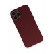 Newface iPhone 13 Pro Kılıf Nano içi Kadife Silikon - Bordo Newface iPhone 13 Pro Kılıf Nano içi Kadife Silikon - Bordo