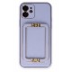 Newface iPhone 12 Kılıf Coco Elit Kapak - Lila Newface iPhone 12 Kılıf Coco Elit Kapak - Lila