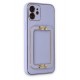 Newface iPhone 12 Kılıf Coco Elit Kapak - Lila Newface iPhone 12 Kılıf Coco Elit Kapak - Lila
