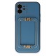 Newface iPhone 12 Kılıf Coco Elit Kapak - Mavi Newface iPhone 12 Kılıf Coco Elit Kapak - Mavi
