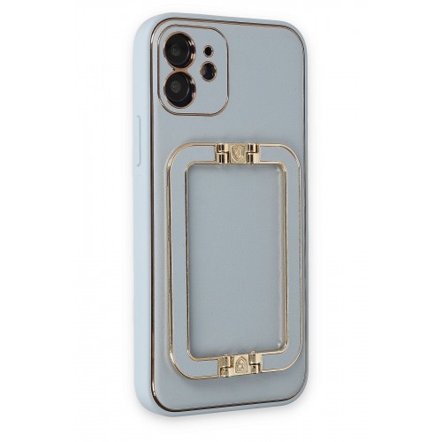 Newface iPhone 12 Kılıf Coco Elit Kapak - Turkuaz Newface iPhone 12 Kılıf Coco Elit Kapak - Turkuaz