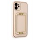 Newface iPhone 12 Kılıf Coco Elit Kapak - Gold Newface iPhone 12 Kılıf Coco Elit Kapak - Gold