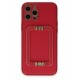 Newface iPhone 12 Pro Kılıf Coco Elit Kapak - Kırmızı Newface iPhone 12 Pro Kılıf Coco Elit Kapak - Kırmızı