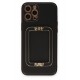 Newface iPhone 12 Pro Max Kılıf Coco Elit Kapak - Siyah Newface iPhone 12 Pro Max Kılıf Coco Elit Kapak - Siyah