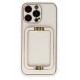 Newface iPhone 13 Pro Max Kılıf Coco Elit Kapak - Beyaz Newface iPhone 13 Pro Max Kılıf Coco Elit Kapak - Beyaz