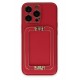 Newface iPhone 13 Pro Max Kılıf Coco Elit Kapak - Kırmızı Newface iPhone 13 Pro Max Kılıf Coco Elit Kapak - Kırmızı