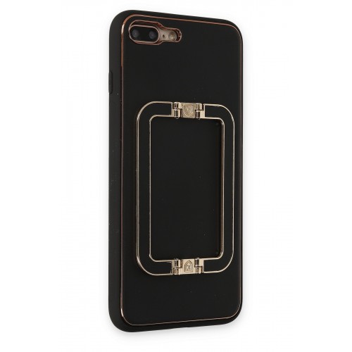 Newface iPhone 7 Plus Kılıf Coco Elit Kapak - Siyah Newface iPhone 7 Plus Kılıf Coco Elit Kapak - Siyah