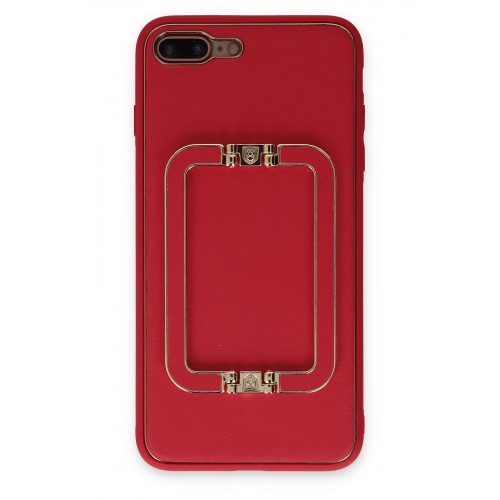 Newface iPhone 7 Plus Kılıf Coco Elit Kapak - Kırmızı Newface iPhone 7 Plus Kılıf Coco Elit Kapak - Kırmızı