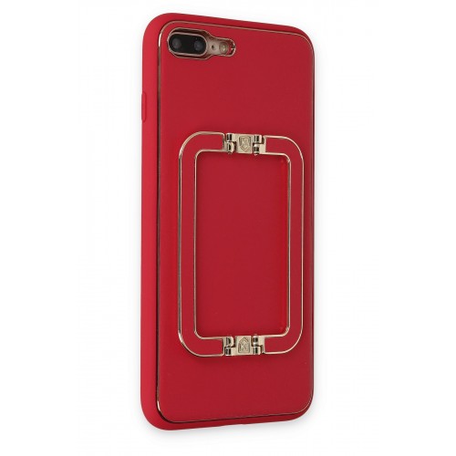 Newface iPhone 7 Plus Kılıf Coco Elit Kapak - Kırmızı Newface iPhone 7 Plus Kılıf Coco Elit Kapak - Kırmızı