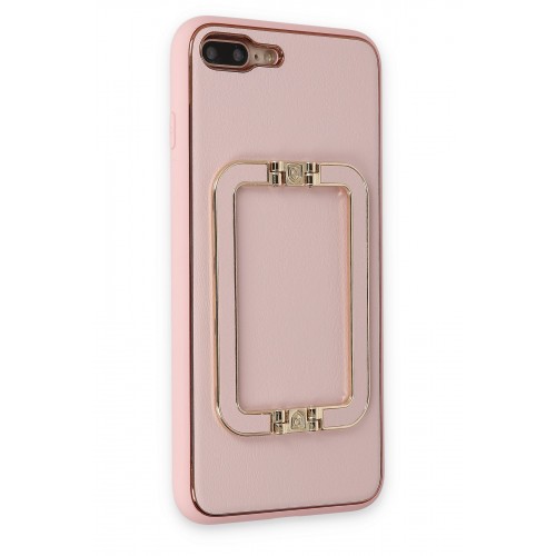 Newface iPhone 7 Plus Kılıf Coco Elit Kapak - Pembe Newface iPhone 7 Plus Kılıf Coco Elit Kapak - Pembe