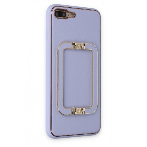 Newface iPhone 7 Plus Kılıf Coco Elit Kapak - Lila Newface iPhone 7 Plus Kılıf Coco Elit Kapak - Lila