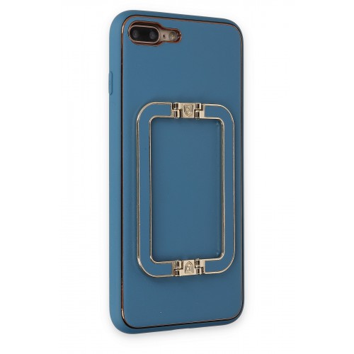 Newface iPhone 7 Plus Kılıf Coco Elit Kapak - Mavi Newface iPhone 7 Plus Kılıf Coco Elit Kapak - Mavi