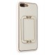 Newface iPhone 8 Plus Kılıf Coco Elit Kapak - Beyaz Newface iPhone 8 Plus Kılıf Coco Elit Kapak - Beyaz