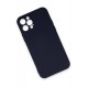 Newface iPhone 12 Pro Max Kılıf Nano içi Kadife Silikon - Lacivert Newface iPhone 12 Pro Max Kılıf Nano içi Kadife Silikon - Lacivert