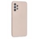 Newface Samsung Galaxy A72 Kılıf Nano içi Kadife Silikon - Pudra Newface Samsung Galaxy A72 Kılıf Nano içi Kadife Silikon - Pudra