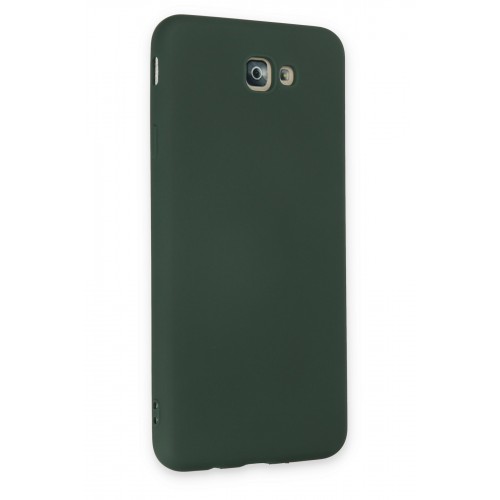 Newface Samsung Galaxy J7 Prime Kılıf Nano içi Kadife Silikon - Koyu Yeşil Newface Samsung Galaxy J7 Prime Kılıf Nano içi Kadife Silikon - Koyu Yeşil