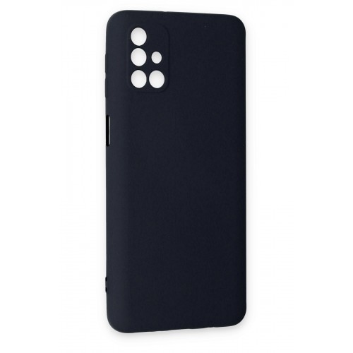 Newface Samsung Galaxy M31S Kılıf Nano içi Kadife Silikon - Lacivert Newface Samsung Galaxy M31S Kılıf Nano içi Kadife Silikon - Lacivert