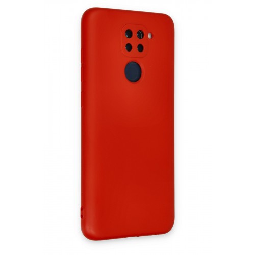 Newface Xiaomi Redmi Note 9 Kılıf Nano içi Kadife Silikon - Kırmızı Newface Xiaomi Redmi Note 9 Kılıf Nano içi Kadife Silikon - Kırmızı