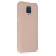 Newface Xiaomi Redmi Note 9 Pro Kılıf Nano içi Kadife Silikon - Pudra Newface Xiaomi Redmi Note 9 Pro Kılıf Nano içi Kadife Silikon - Pudra