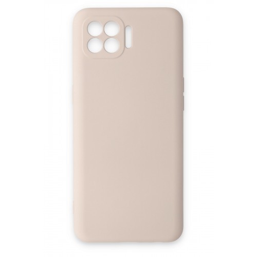 Newface Oppo Reno 4 Lite Kılıf Nano içi Kadife Silikon - Pudra Newface Oppo Reno 4 Lite Kılıf Nano içi Kadife Silikon - Pudra