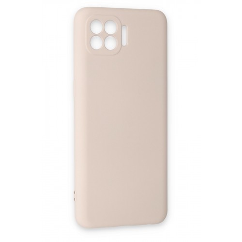 Newface Oppo Reno 4 Lite Kılıf Nano içi Kadife Silikon - Pudra Newface Oppo Reno 4 Lite Kılıf Nano içi Kadife Silikon - Pudra