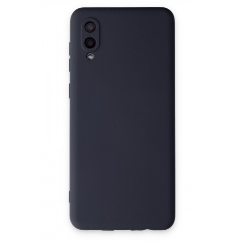 Newface Samsung Galaxy A02 Kılıf Nano içi Kadife Silikon - Lacivert Newface Samsung Galaxy A02 Kılıf Nano içi Kadife Silikon - Lacivert