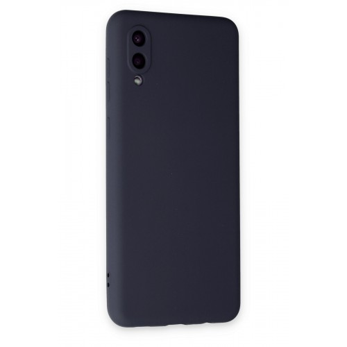 Newface Samsung Galaxy A02 Kılıf Nano içi Kadife Silikon - Lacivert Newface Samsung Galaxy A02 Kılıf Nano içi Kadife Silikon - Lacivert