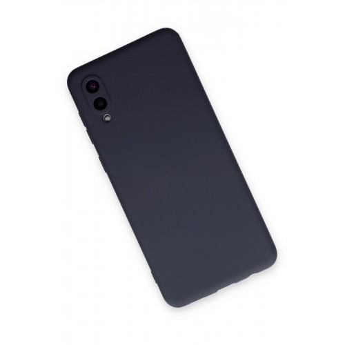 Newface Samsung Galaxy A02 Kılıf Nano içi Kadife Silikon - Lacivert Newface Samsung Galaxy A02 Kılıf Nano içi Kadife Silikon - Lacivert
