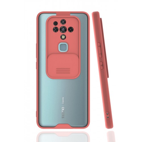 Newface Tecno Camon 16 Kılıf Platin Kamera Koruma Silikon - Pembe Newface Tecno Camon 16 Kılıf Platin Kamera Koruma Silikon - Pembe