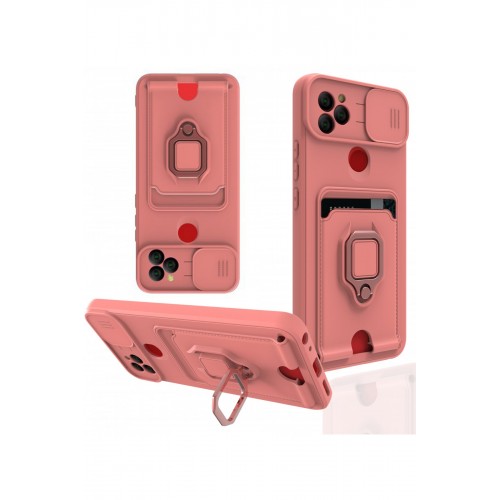 Newface General Mobile GM 22 Kılıf Zuma Kartvizitli Yüzüklü Silikon - Pembe Newface General Mobile GM 22 Kılıf Zuma Kartvizitli Yüzüklü Silikon - Pembe
