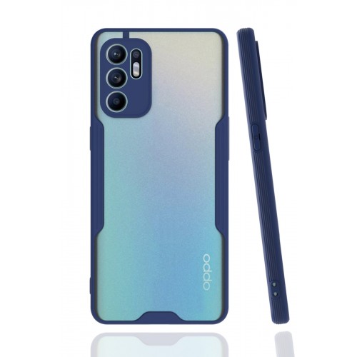 Newface Oppo Reno 6 Kılıf Platin Silikon - Lacivert Newface Oppo Reno 6 Kılıf Platin Silikon - Lacivert