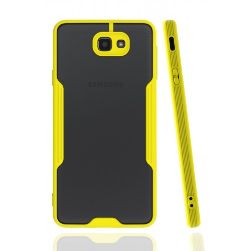 Newface Samsung Galaxy J7 Prime Kılıf Platin Silikon - Sarı Newface Samsung Galaxy J7 Prime Kılıf Platin Silikon - Sarı