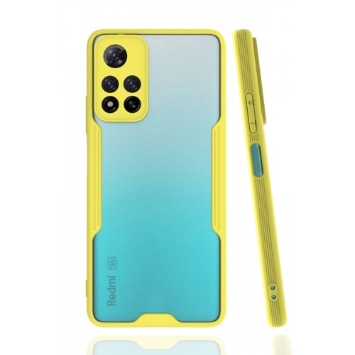 Newface Xiaomi Redmi Note 11 Pro Plus 5G Kılıf Platin Silikon - Sarı Newface Xiaomi Redmi Note 11 Pro Plus 5G Kılıf Platin Silikon - Sarı