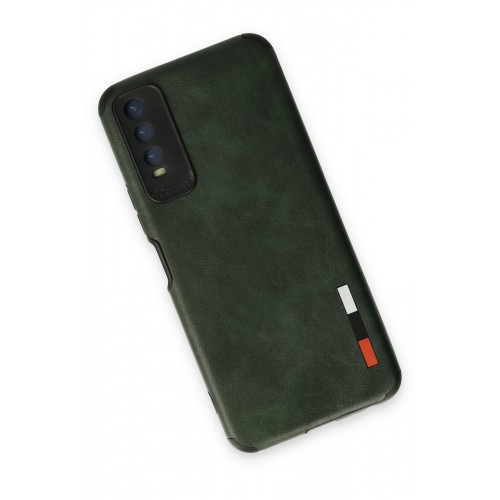 Newface Vivo Y11S Kılıf Loop Deri Silikon - Yeşil Newface Vivo Y11S Kılıf Loop Deri Silikon - Yeşil