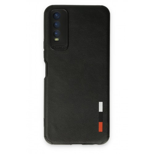 Newface Vivo Y20 Kılıf Loop Deri Silikon - Siyah Newface Vivo Y20 Kılıf Loop Deri Silikon - Siyah
