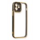 Newface iPhone 12 Kılıf Liva Lens Silikon - Siyah Newface iPhone 12 Kılıf Liva Lens Silikon - Siyah