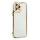 Newface iPhone 13 Pro Kılıf Liva Lens Silikon - Beyaz Newface iPhone 13 Pro Kılıf Liva Lens Silikon - Beyaz