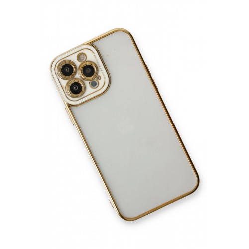 Newface iPhone 13 Pro Max Kılıf Liva Lens Silikon - Beyaz Newface iPhone 13 Pro Max Kılıf Liva Lens Silikon - Beyaz
