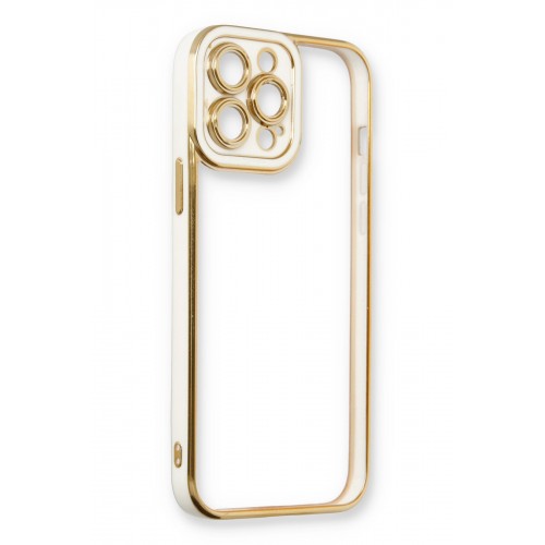 Newface iPhone 13 Pro Max Kılıf Liva Lens Silikon - Beyaz Newface iPhone 13 Pro Max Kılıf Liva Lens Silikon - Beyaz