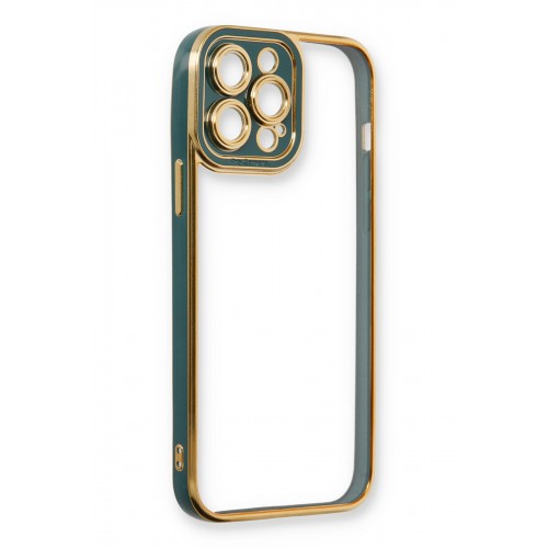 Newface iPhone 13 Pro Max Kılıf Liva Lens Silikon - Yeşil Newface iPhone 13 Pro Max Kılıf Liva Lens Silikon - Yeşil