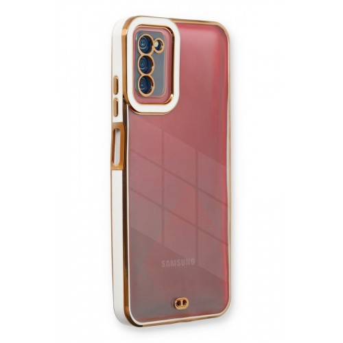 Newface Samsung Galaxy A03S Kılıf Liva Lens Silikon - Beyaz Newface Samsung Galaxy A03S Kılıf Liva Lens Silikon - Beyaz