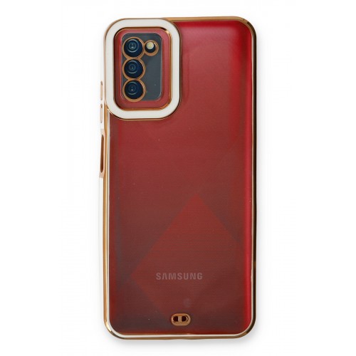 Newface Samsung Galaxy A03S Kılıf Liva Lens Silikon - Beyaz Newface Samsung Galaxy A03S Kılıf Liva Lens Silikon - Beyaz