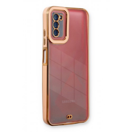Newface Samsung Galaxy A03S Kılıf Liva Lens Silikon - Rose Newface Samsung Galaxy A03S Kılıf Liva Lens Silikon - Rose