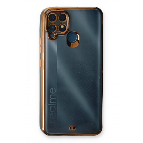 Newface Realme C25s Kılıf Liva Lens Silikon - Siyah Newface Realme C25s Kılıf Liva Lens Silikon - Siyah